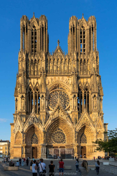 Normandie-Bretagne, Reims Kathedrale (Foto: Robert Mrkvicka)