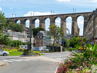 Normandie-Bretagne, Morlaix, Viadukt(Foto: Robert Mrkvicka)