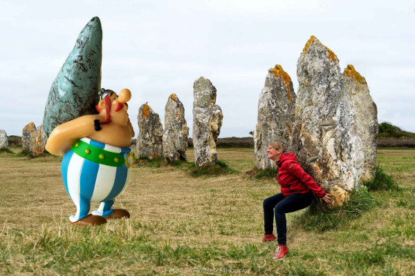 Normandie-Bretagne, Megalithe in Lagad-Yar (Foto: Robert Mrkvicka)