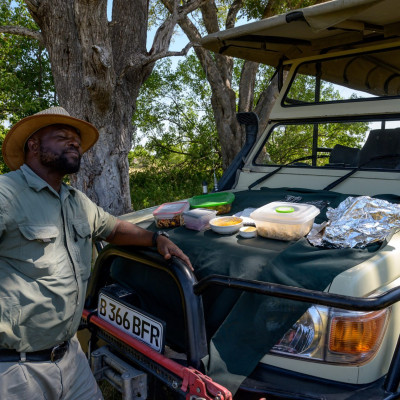 Botswana, Safari Picknick (Foto: Rainer Skrovny, ARR Reisen)