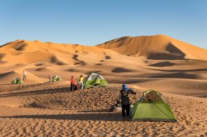 Oman, Rub-al Khali, Camping (Foto: Rainer Skrovny, ARR Reisen)