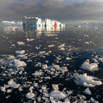Grönland, Disko Bay (Foto: Verena Streicher)